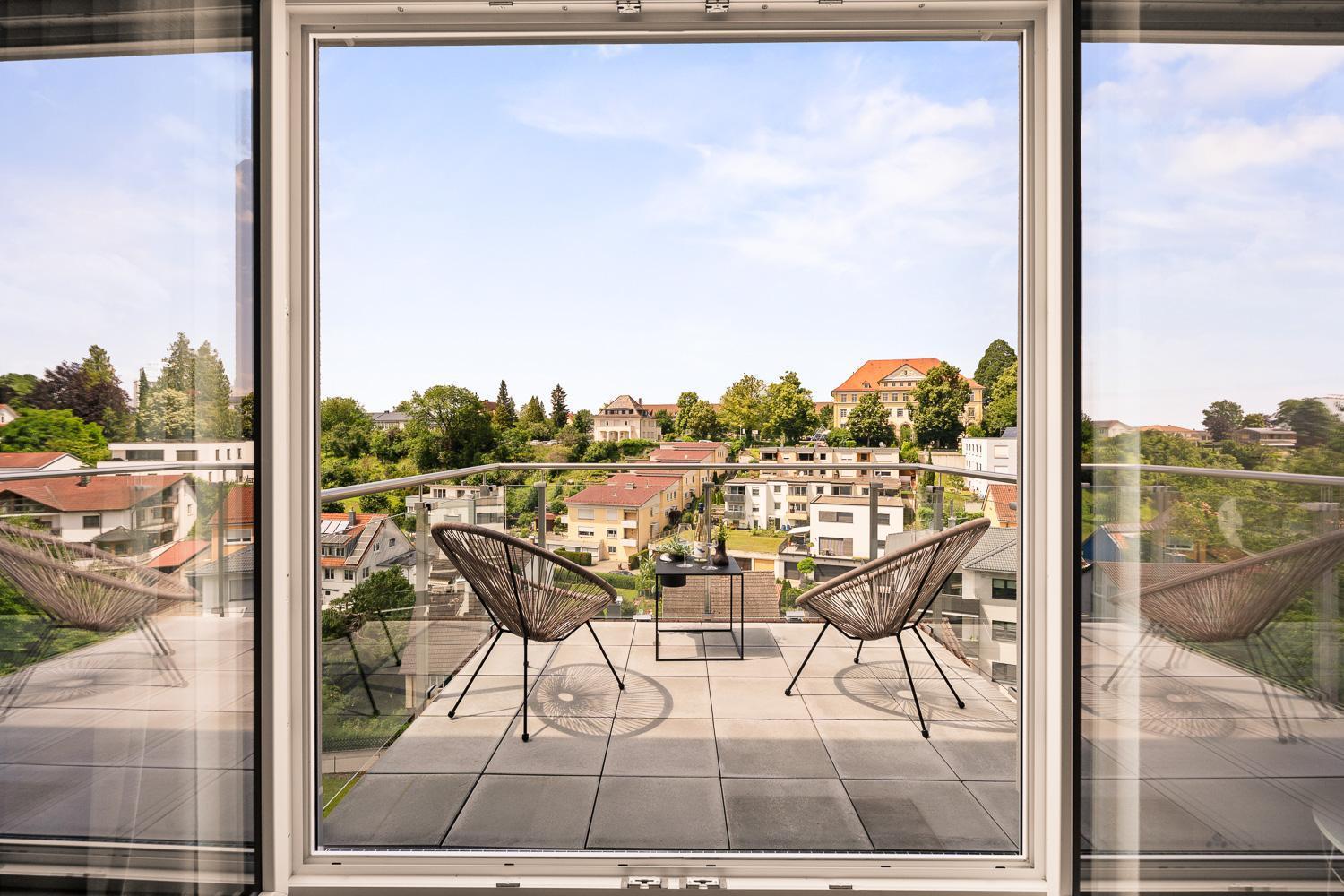 Golden Poodle Luxusappartment Am Neuen Schloss Tettang Tettnang Luaran gambar